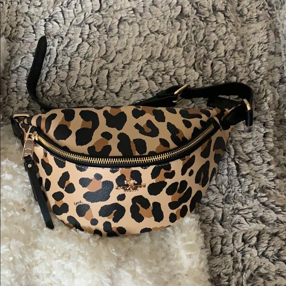 cheetah print fanny pack